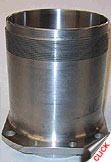Cylinder Sleeve, shown with finished base flange