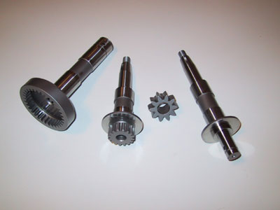 Prototype step up gear and impeller drive gear